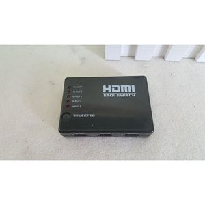 สวิตช์ HDMI 5 พอร์ต 5 เข้า 1 ออก พร้อมรีโมทคอนโทรลสำหรับอุปกรณ์วิดีโอและเสียง - Product Image 4