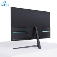 Moniteur LED incurvé de 49 pouces 4k 240hz 165hz IPS PC DP ordinateur haut-parleurs intégrés, machine à montage mural VESA noir