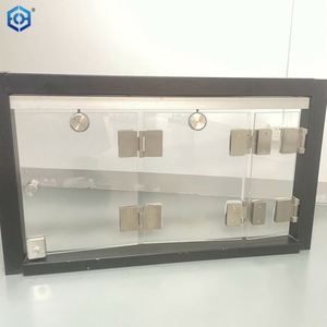 ประตูกระจกพับได้ไร้กรอบภายในทำจากสแตนเลสประตูบานเลื่อนพับได้ - Product Image 6