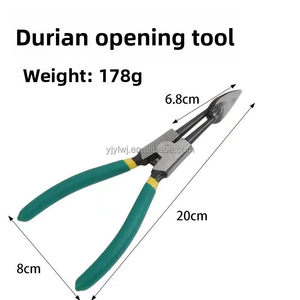 คีมเปิดทุเรียน เครื่องมือปอกเปลือกผลไม้ เครื่องมือปอกเปลือกเมล็ดพืช เครื่องมือเปิดเมลอน เครื่องมือปอกเปลือกแบบใช้มือ สำหรับร้านอาหาร บ้าน และแคมป์ปิ้ง - Product Image 6