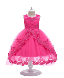 D0030 Bambina Di Compleanno Vestiti <span class=keywords><strong>Del</strong></span> Merletto di Lusso di Sera <span class=keywords><strong>Del</strong></span> Fiore Ragazza Abiti Per Le Ragazze di 12 Anni - Product Image 1