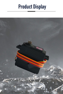 Servomoteur numérique 996 55g, couple de coupure 10kg.cm, engrenage métallique 180° °   0,4 sec/60 °   25T Spline pour voiture RC, crawler, bateau, bras robotique, pièce de direction - Product Image 3