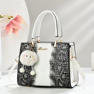 Bolsos de Hombro de Moda para Mujer, de Alta Calidad, con Patrón de Cocodrilo, Bolsos de Mano de Lujo de Diseñador para Mujer - Product Image 1