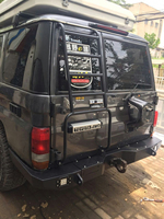 Pare-chocs arrière 4x4 tout-terrain Bull Bar pour Toyota Land Cruiser Pare-chocs arrière de voiture Accessoires de voiture Bull Bar