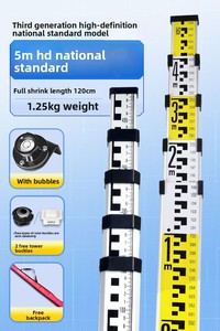 Tháp Kính thiên văn đo mức que quy mô cho cây chiều cao và cụ cai trị linh hoạt mức độ cụ san lấp mặt bằng Rod - Product Image 4