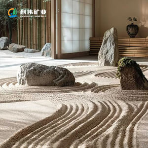 חלק מלוטשת אבנים קטנות עבור גן גן קישוט חצר מודרנית גינון נוף - Product Image 5