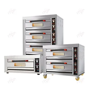 Industrial Commercial Catering Equipment Economic Commercial Electric Deck Oven