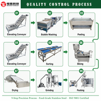 Productielijn voor gemberpoeder, gembermaalmachine, gembertdroogmachine, gemberwasmachine, productielijn voor kruidenpoeder