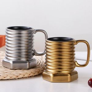 Novedosa Taza con Recubrimiento Metálico, Taza de Café para Oficina, Regalo Empresarial, Color Sólido Mate, Protección Ambiental, Regalo Publicitario Promocional - Product Image 1