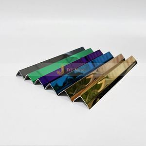 Plaques de couleur en acier inoxydable noir sablé EX237, finitions cuivre antique, or noir, or rose, champagne et garnitures de carreaux miroir noirs - Product Image 3