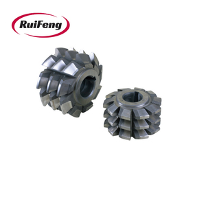 Involute Gearling Cutter Set Gear Cutter Set High Speed ​​Steel 8-delige Evolvente Gearling Cutter Set High Speed ​​Steel Cutting Tools 14.5° 55Mm 22Mm