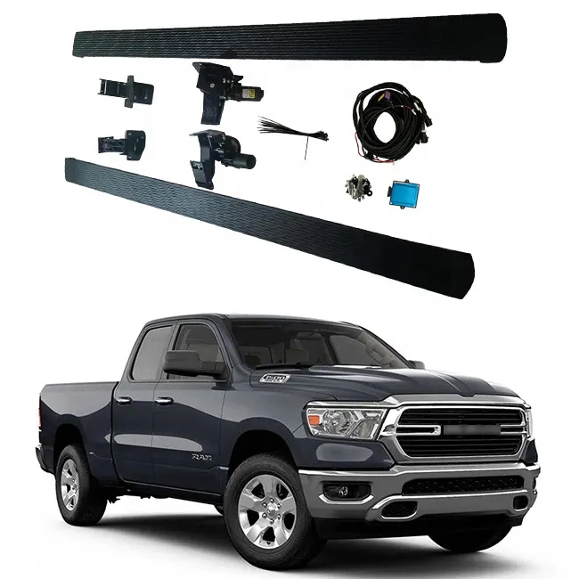 Bước bên chạy Hội Đồng Quản trị Chân bàn đạp bên thanh cho Ford Ranger F150 damx Navara Dodge ram1500 điện bên bước Ram 1500 kaleran