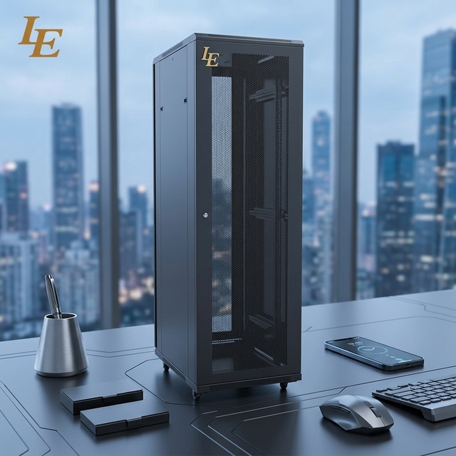 21U 600*1200mm Steel Floor Standing Data Center Network Cabinet Server Rack in Stock
