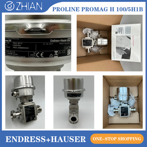 เครื่องวัดอัตราการไหลแบบกะทัดรัด Promag H100 ของแท้จาก E+H สำหรับอุตสาหกรรมอาหาร เครื่องดื่ม และยา ระดับสุขอนามัย Endress Hauser 5H1B - Product Image 1