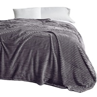 Couverture Polaire Luxe en Velours Épais Couleur Unie pour Hiver, Douce et Chaude, Idéale pour Lit et Canapé - Vente en Gros Usine