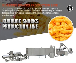 공장 직접 옥수수 치즈 kurkure niknaks 퍼프 스낵 식품 압출기 기계 생산 라인 - Product Image 2