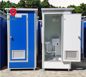Système de toilettes portables modernes intégrés avec panneau sandwich anti-graffiti, réservoir de stockage des eaux usées, installation facile - Product Image 3