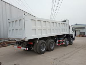 Used Howo 8x4 Heavy <b>Truck</b> Automatic Transmission Diesel Fuel Weichai Engine Euro 4 Emission Standard Left Segment <b>Dump</b> <b>Truck</b> - Product Image 4