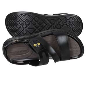 Sandalias Bajas para Hombre Valleverde 54821 Negras con Tacón de 3 cm Talla 43 - Product Image 6