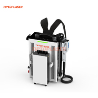 Machine de nettoyage laser portable 200W 300W peinture de nettoyage laser décapant de pierre avec un poids léger