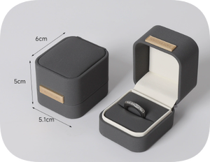 Boîtes de rangement pour bijoux en velours avec logo personnalisé OEM, bracelet lumineux noir, boucles d'oreilles, ensemble d'emballage de bijoux avec écran LED, boîte cadeau pour bijoux - Product Image 4