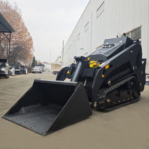 Pompa Hidrolik <span class=keywords><strong>Mini</strong></span> Skid Steer <span class=keywords><strong>Loader</strong></span> Kubota Diesel V1000 Berkualitas Tinggi dari Cina, 25HP EPA, Dilengkapi Bucket Grapple dan <span class=keywords><strong>Remote</strong></span> Control - Product Image 3