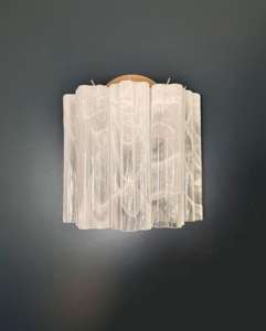 Illuminazione decorativa interna Murano alabastro bianco 5 bicchieri lampada da parete applique <span class=keywords><strong>per</strong></span> camera da letto sala da pranzo balcone - Product Image 5