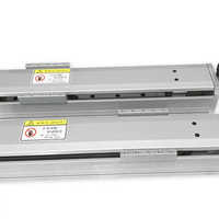 OEM personnalisé en acier inoxydable aluminium croix droite double guide table coulissante électrique pour l'automatisation