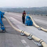 Machine de sablage de béton Anke 30 KW pour le nettoyage des lignes de marquage routier, l'élimination de la rouille et la prétraitement des métaux, à usage intensif