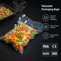 Sacs d'emballage sous vide sur mesure en nylon, sacs plastiques pour scelleuse sous vide, conservation au congélateur, emballage pour aliments frais, nourriture pour animaux de compagnie