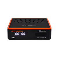 Meilleur Décodeur IPTV 4K Android DVB S2 à Chipset S905X3 Avec Wi-Fi Intégré, Support de Carte CA et Télécommande BT