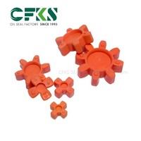 Accouplement à mâchoires personnalisé CFKS, araignée en caoutchouc, réduction du bruit, amortissement des vibrations, accouplement pour machines industrielles, insert à mâchoires flexible