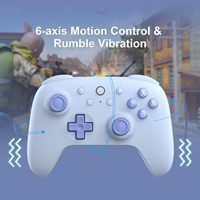 Nouvelle manette sans fil 8BitDo Ultimate 2C 1000Hz avec joysticks à effet Hall, turbo bleu, pour Nintendo Switch