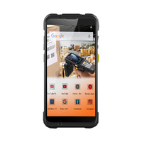 Scanner biométrique mobile de code à barres d'empreintes digitales Android Ip67 Ordinateur De Poche Pad prenant des commandes Nfc lecteur Rfid Pda