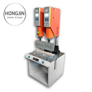 Máy Hàn Hai Đầu/Máy Hàn Nhựa Siêu Âm Cho Đai Thời Gian PU - Product Image 1