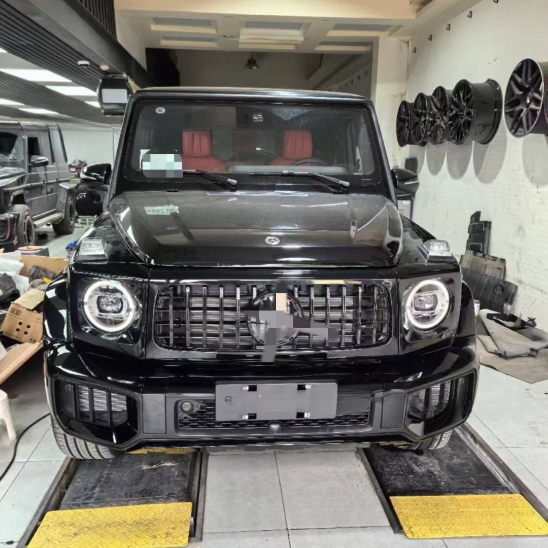 w463 w464のための新しいgクラスw465 g450d g63フロントバンパーグリル