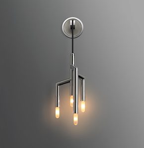 Applique murale chromée pour la maison chambre hôtel blanc chaud 3000K LED intérieur laiton cuivre <span class=keywords><strong>artisanal</strong></span> Art applique pour <span class=keywords><strong>lit</strong></span> salon - Product Image 2