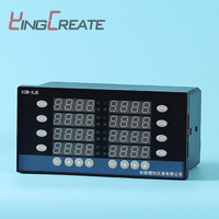 Controlador de Temperatura PID de 8 Canales con Múltiples Bucles, Voltaje de Entrada 0-10V, Corriente 4-20mA, con MODBUS RS485