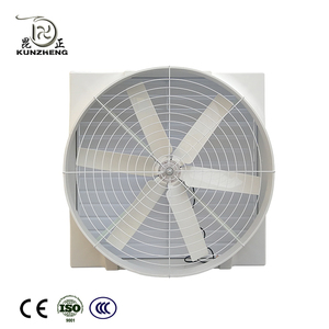 Ventilador de Extracción Eléctrico de Pared KUNZHENG KZ-1460 con Rodamiento de <span class=keywords><strong>Bolas</strong></span>, 380V, Carcasa de Acero Inoxidable, Plateado - Product Image 2