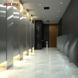 Commercialized Door Hardware Stainless Steel And Full Height Toilet Partition