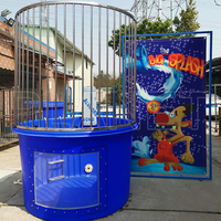 Jeu de dunk tank extérieur Big Splash Me pour foires et festivals scolaires
