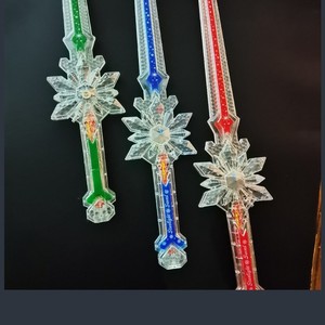 Efectos de Sonido con Sensor de Gravedad, Copos de Nieve Brillantes, Espada Luminosa, Láser Transparente, Barras Luminosas Coloridas, Juguetes para Fiestas, Juguetes Brillantes - Product Image 6