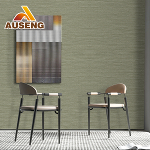 Beliebte hochwertige wasserdichte strukturierte Vinyl Hotel Wallpaper ASTM E84 Wand verkleidung - Product Image 4
