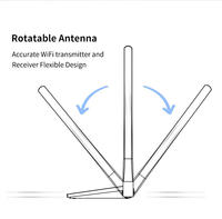 Signal de transmission Wifi haute puissance 150Mbps pilote gratuit à travers le mur adaptateur sans fil Comfast CF-WU780N carte réseau usine