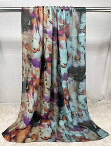 متوفر في المخزون أحدث حجاب مودال فاخر مطبوع منسوج من الخيزران، وشاح رأس طويل خفيف الوزن ناعم ومسامي للنساء المسلمات - Product Image 5