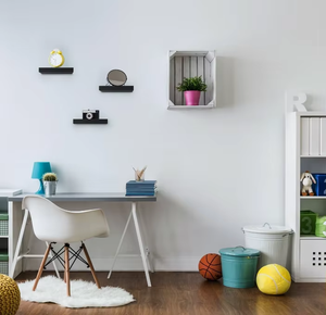 木制壁架一套<span class=keywords><strong>3</strong></span>个木制浮动方形壁架适用于客厅 - Product Image 5