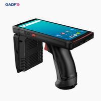 Lector RFID UHF de 10 metros Android 10 Escáner de código de barras USB PDA de largo alcance de mano de 64bits con código QR 2D en stock