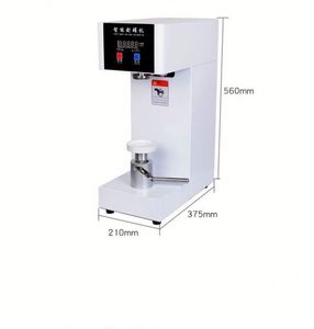 Machine de scellage semi-automatique pour canettes, idéale pour les salons de thé, les brasseries, et l'emballage de boissons en boîtes de conserve. - Product Image 3
