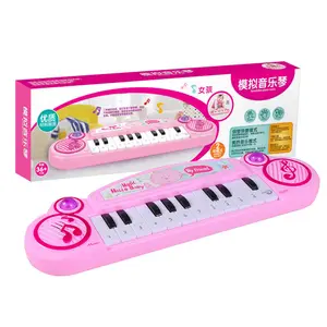 Wholesale factory price mini 12 keyboard electric piano music toys for baby kids music enlightenment