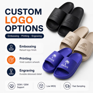 Women's EVA Athletic Slides Pool Eco Friendly Non-slip Quick Dry Lightweight Soft Wholesale OEM Custom Logo Manufacturer - Product Image 4